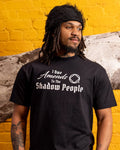 I Owe Amends To The Shadow People / Black Crew Neck / T Shirt