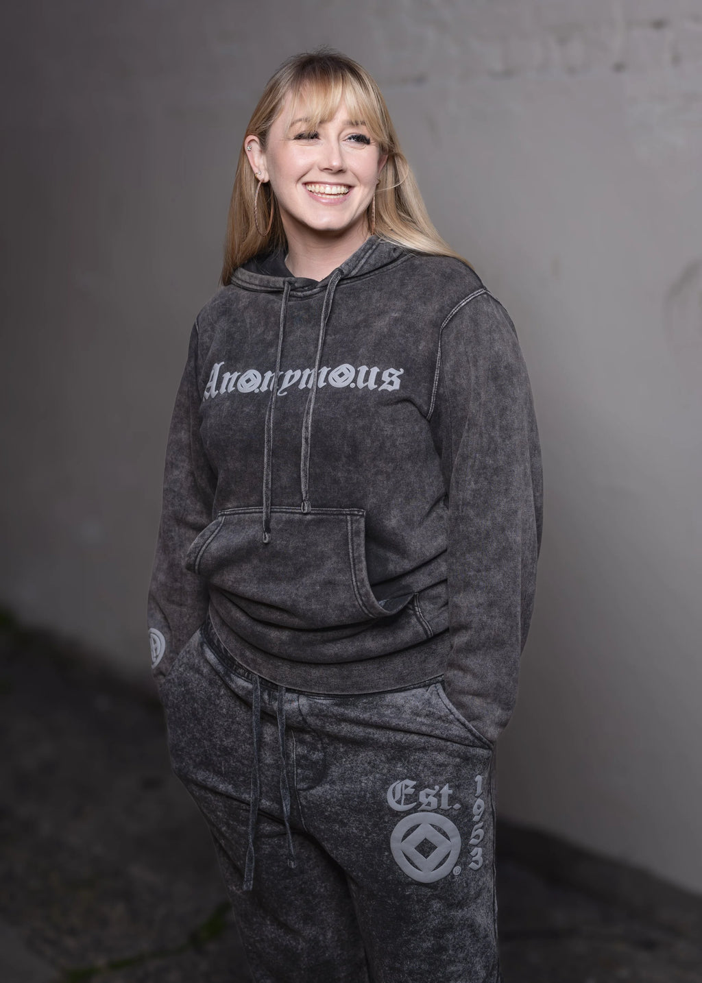 Anonymous / Mineral Wash / Pullover Hoodie