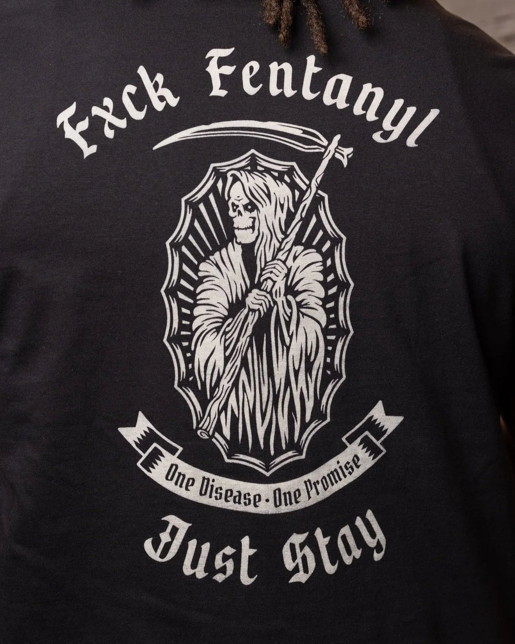 Fxck Fentanyl / Black T Shirt