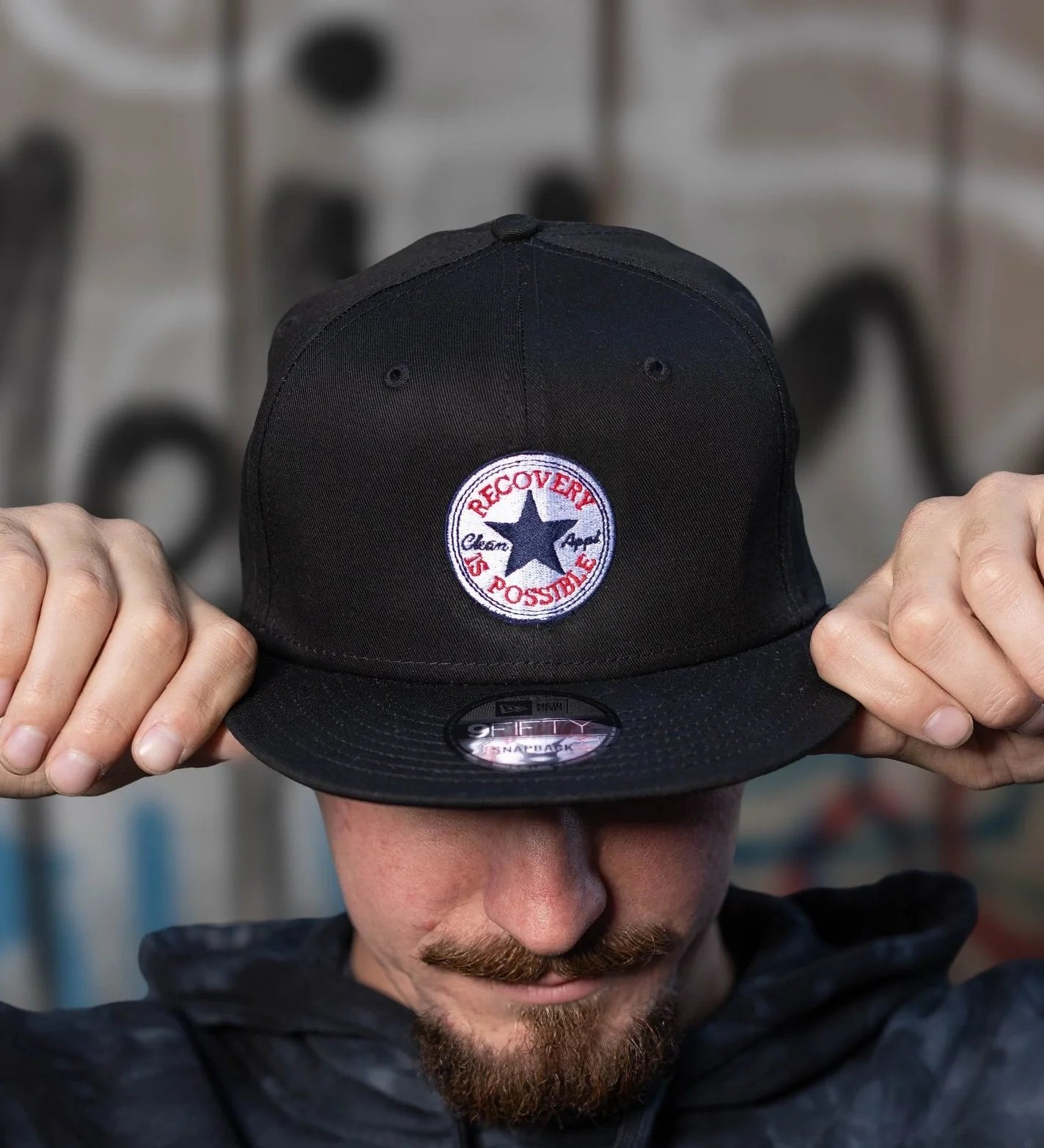 Recovery Is Possible / New Era Snapback Hat / Black