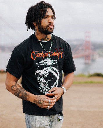 Conscious Contact / Unisex T Shirt / Black