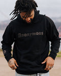 Anonymous/ Pullover Hoodie/ Black
