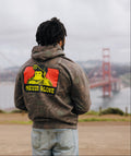Never Alone / Heavy Weight Hoodie / Darkwood Tree Camo
