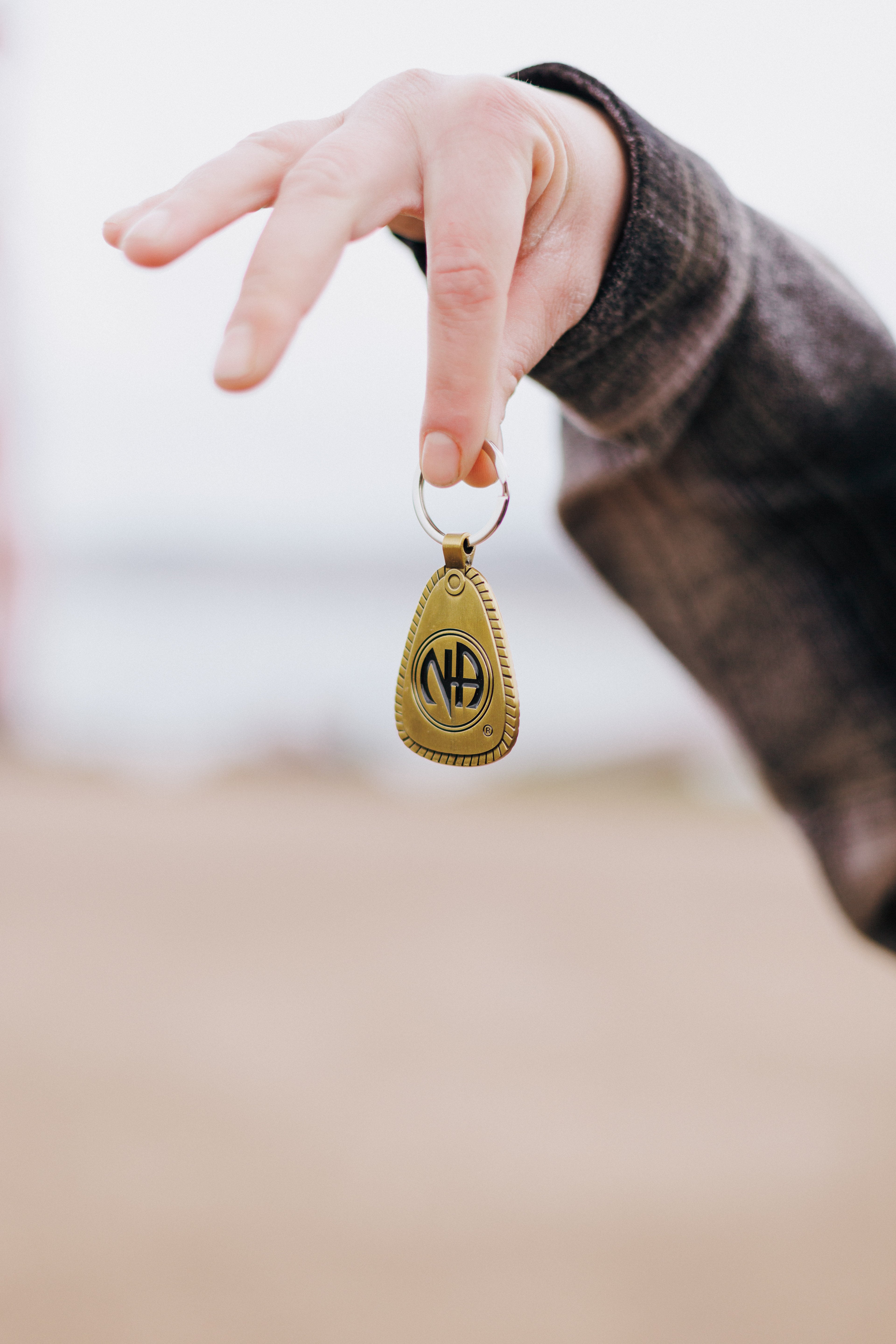 Custom Engraved NA Key Tag (Metal)