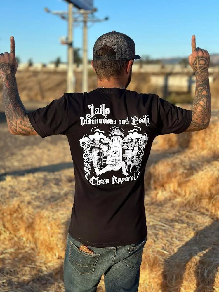 Jails, Institutions and Death - Short Sleeve Shirt