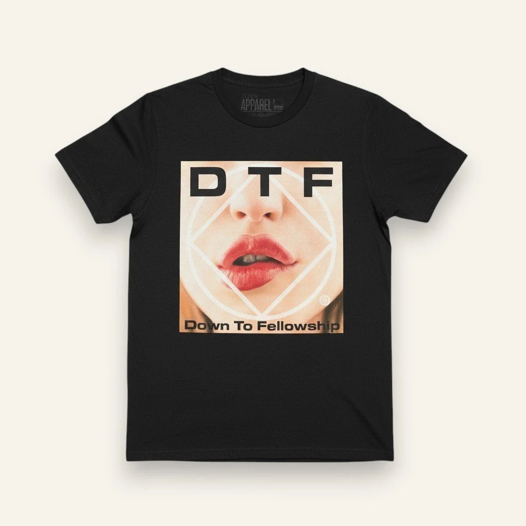 DTF (Down To Fellowship) / Unisex T Shirt / Black