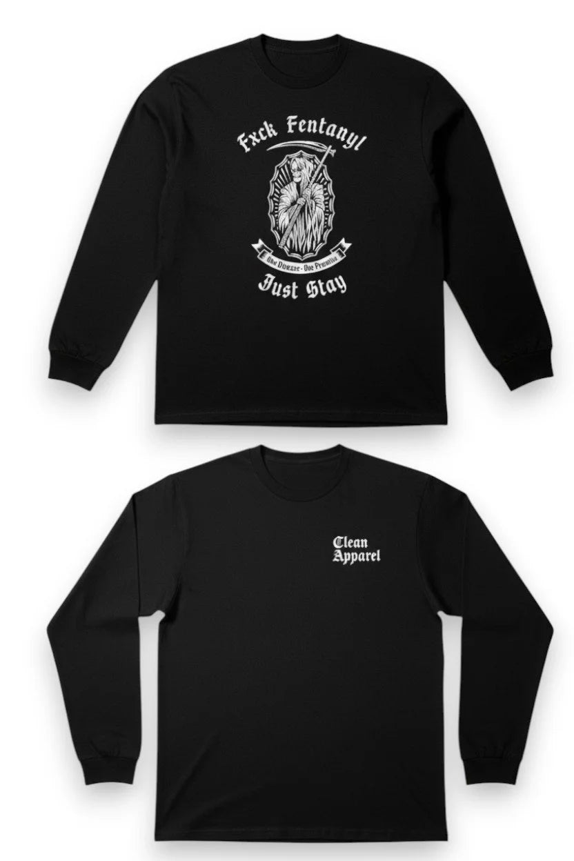 Fxck Fentanyl / Black T Shirt