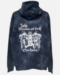 Jails Institutions & Death/ Pullover Hoodie/ Tye Dye