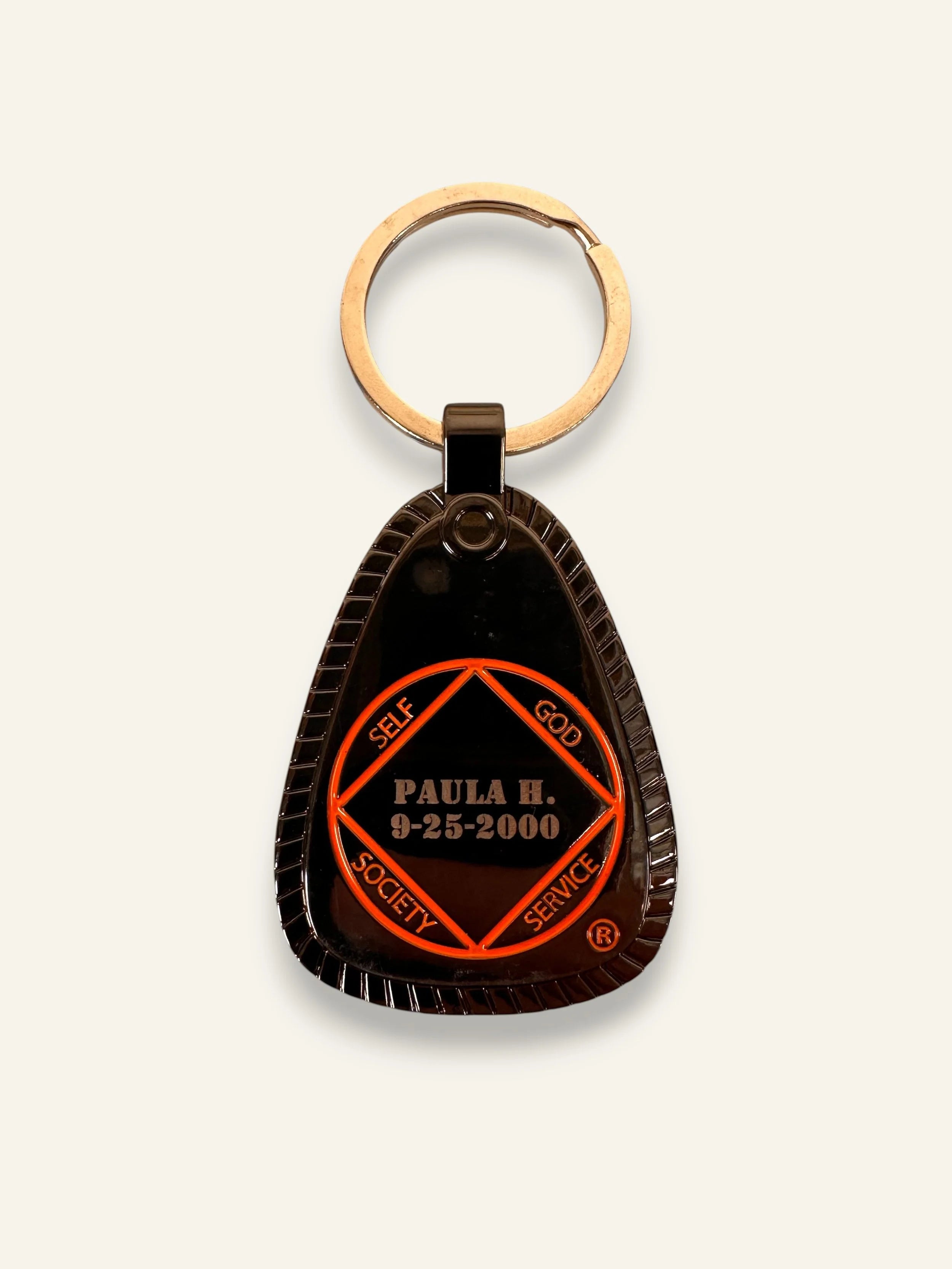 Custom Engraved NA Key Tag (Metal)